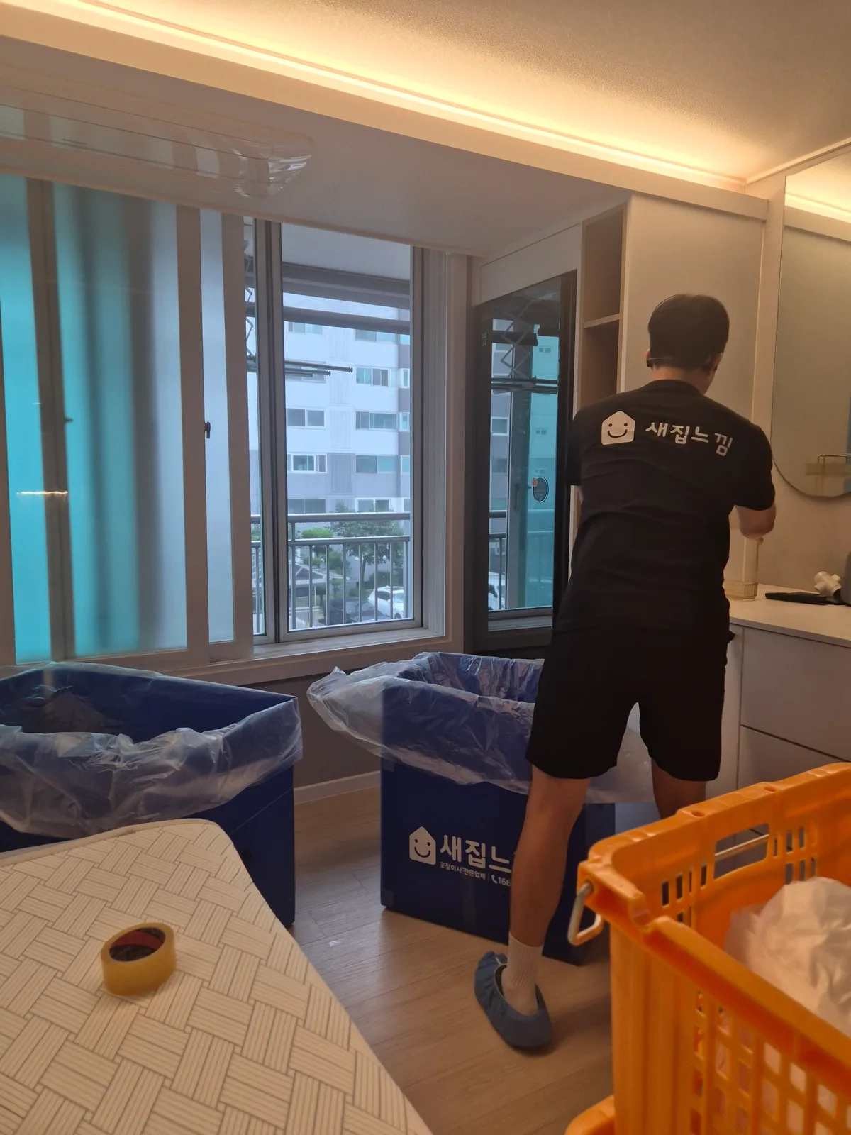 청주 새집느낌 전용 이사 박스·크레이트 적재