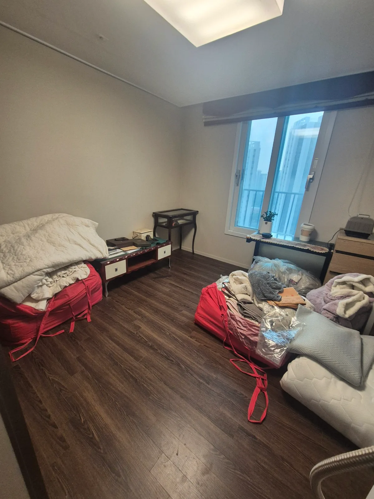 청주 포장이사 사다리차 고층 운반 작업